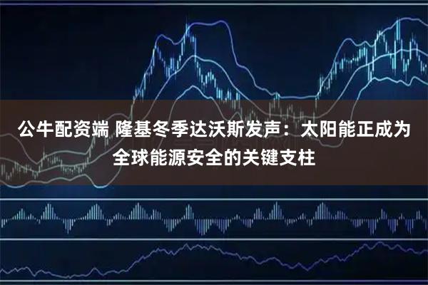 公牛配资端 隆基冬季达沃斯发声：太阳能正成为全球能源安全的关键支柱